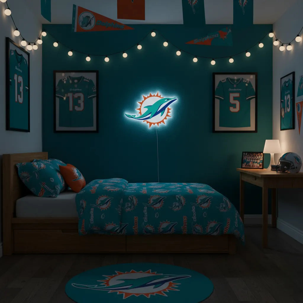 LED Logo Light – Miami Dolphins