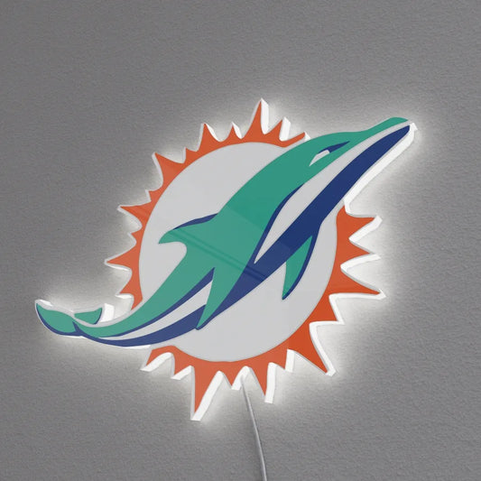 LED Logo Light – Miami Dolphins