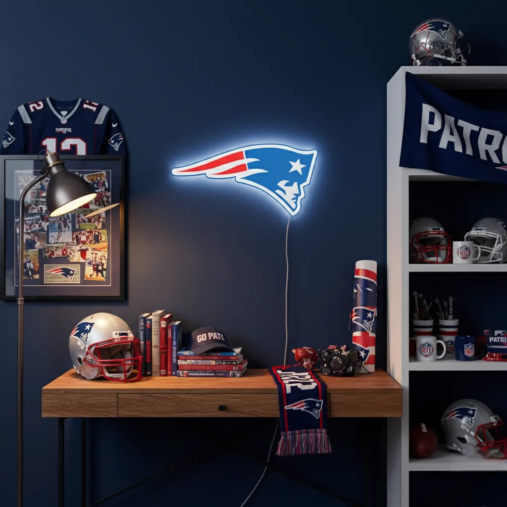 LED Logo Light – New England Patriots